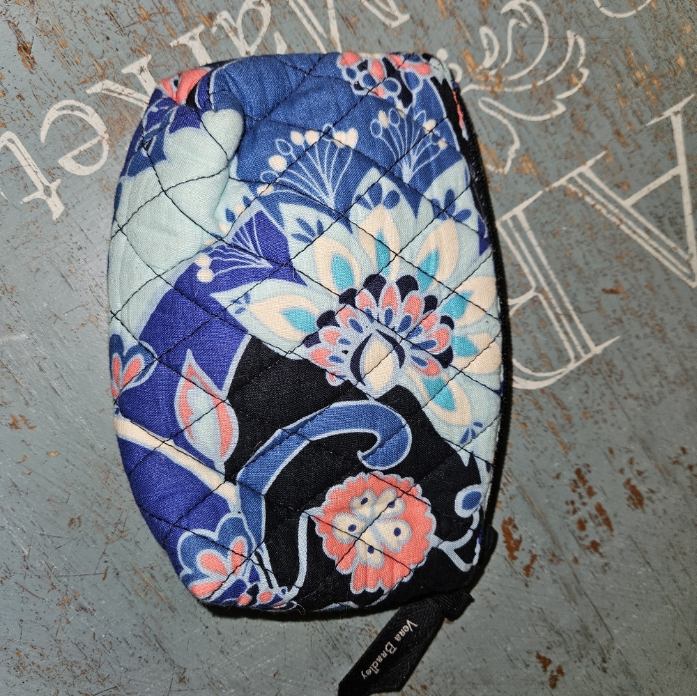 Vera Bradley Cosmetics Bag w/ Mirror NWOT